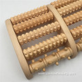 5Row Wood Foot Massager Roller